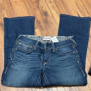 Ariat Women's Dark Blue Boot Cut Jeans